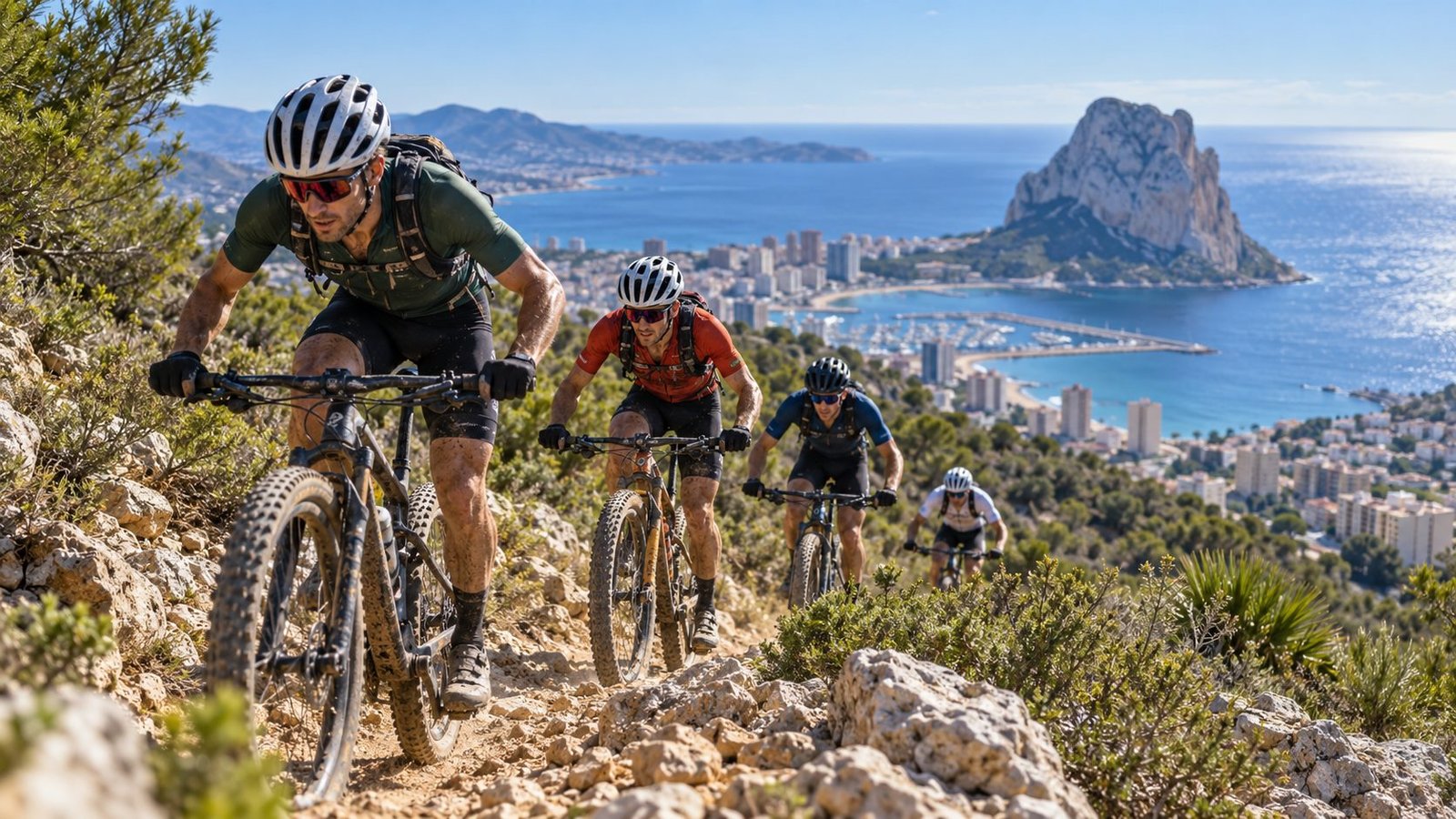 Prueba BTT por etapas sobre Calpe