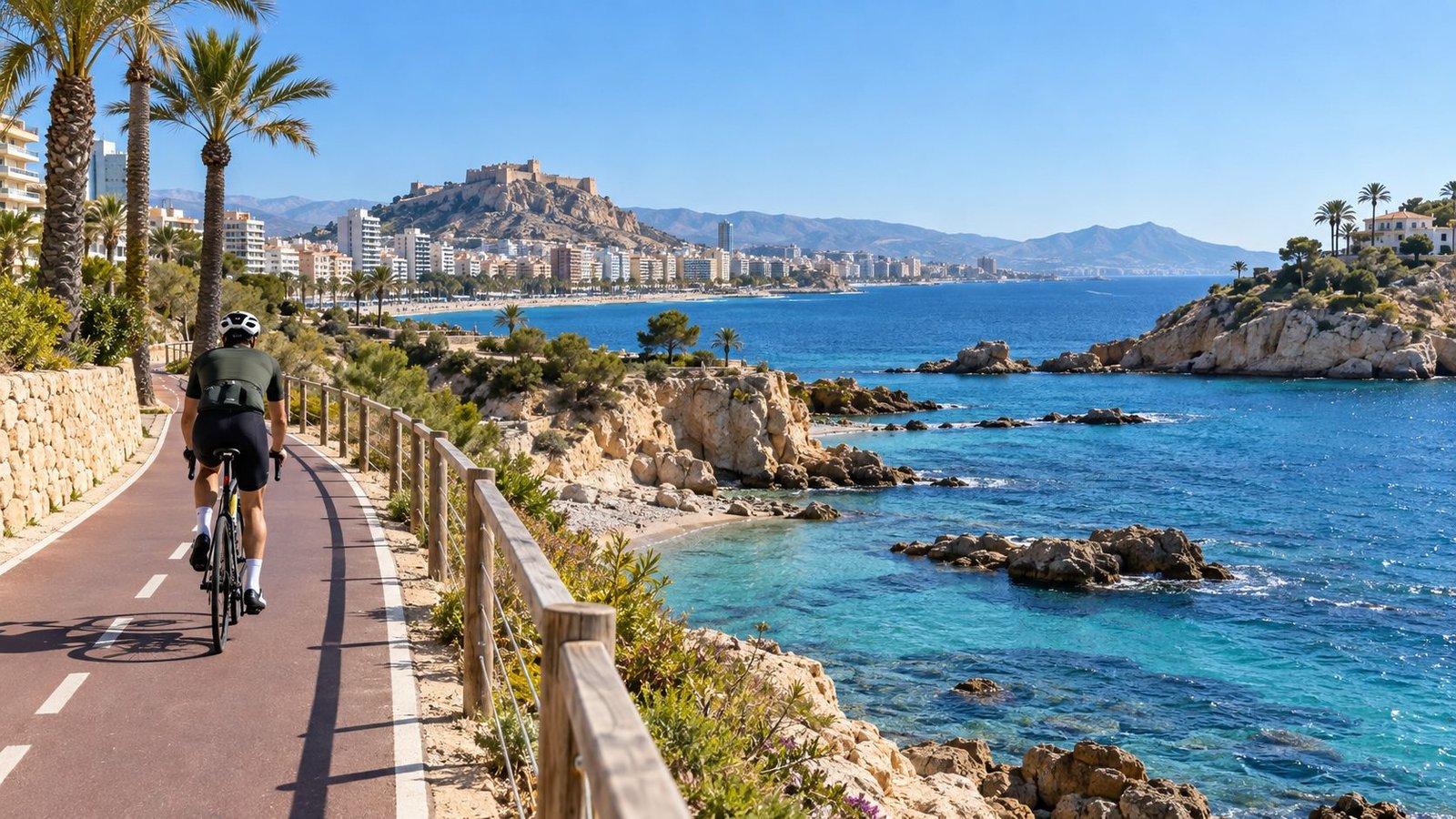 Ruta ciclista por la costa de Alicante
