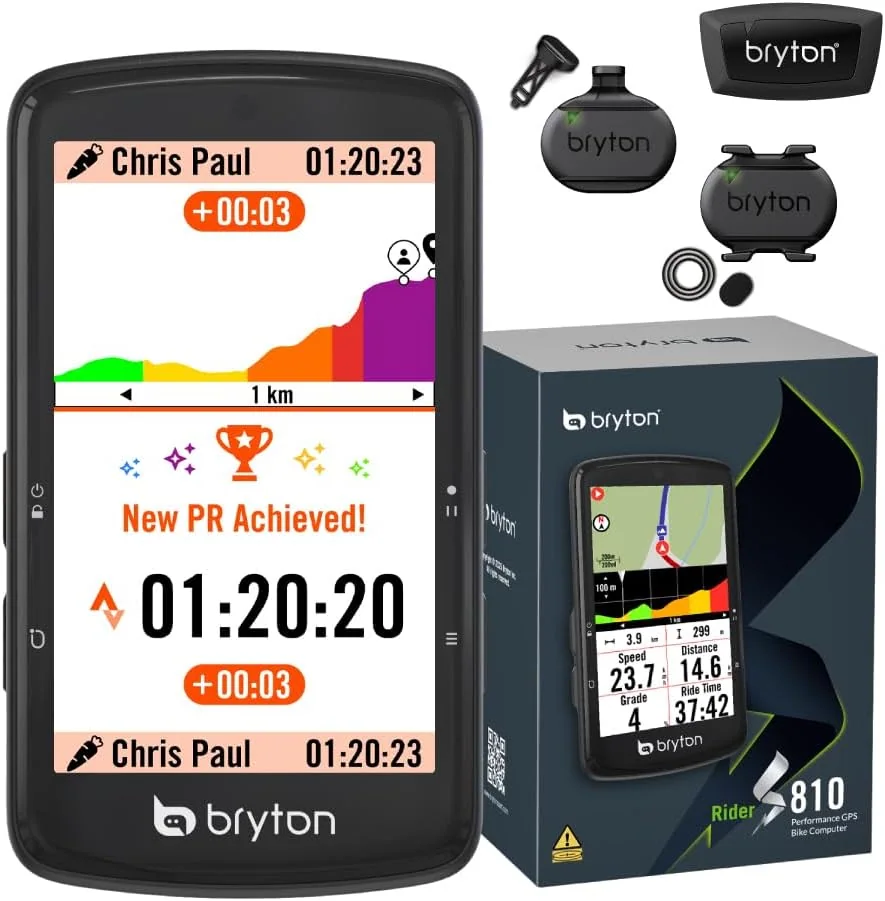 GPS para bicicleta: Bryton Rider S810 E